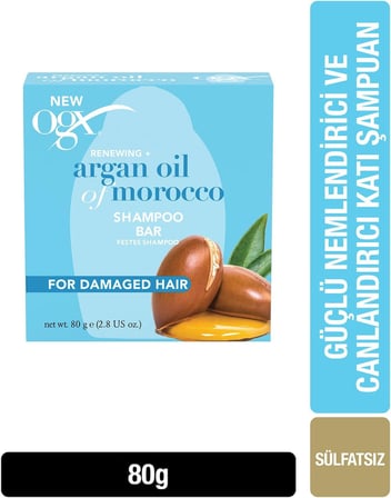 Argan Oil of Morocco Katı Şampuan (80 gr)