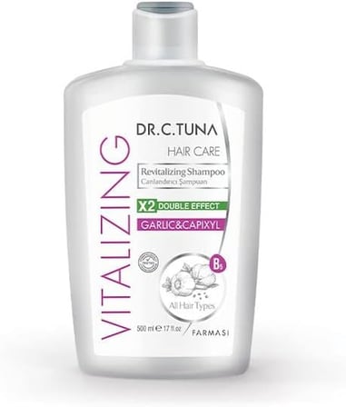 DR C Tuna Vitalizing Sarımsaklı Şampuan (500 ml)