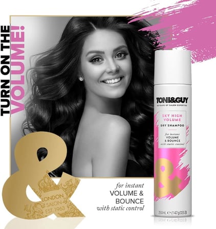 TONI&GUY Gösterişli Hacim Veren Kuru Şampuan 250ml