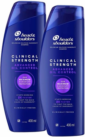 Clinical Strength Advanced Oil Control Yağ Dengeleyici Şampuan 400 Ml X2 Adet