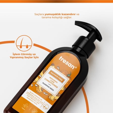 Bal Kabağı Çekirdeği Onarıcı Sülfatsız Bakım Saç Kremi 300 ml