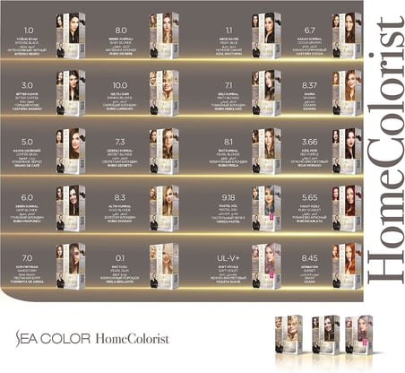 Home Colorist Set Saç Boyası 5.0 Kahve Çekirdeği Coffee Bean