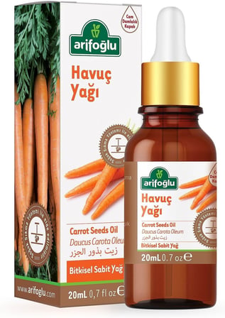 Havuç Tohumu Yağı 20ml - Cilt ve Saç İçin Doğal Bakım