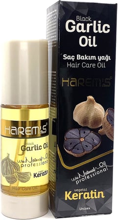 HAREMS SİYAH SARIMSAKLI SAÇ BAKIM YAĞI 100 ML