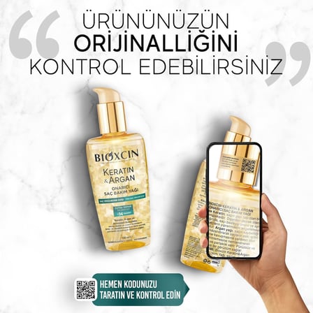 Keratin & Argan Onarıcı Saç Bakım Yağı 150 Ml - Yıpranmış Ve Hasar Görmüş Saçlar 2li paket