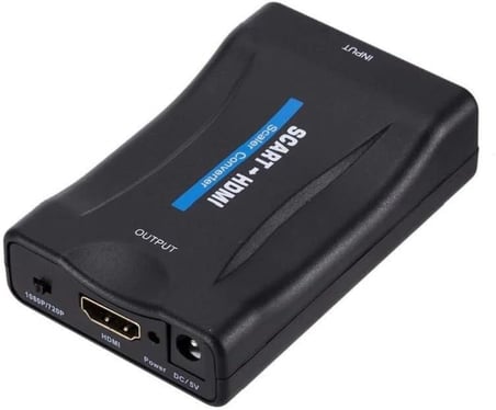 Scart To Hdmi AV Video Çevirici Dönüştürücü Adaptör