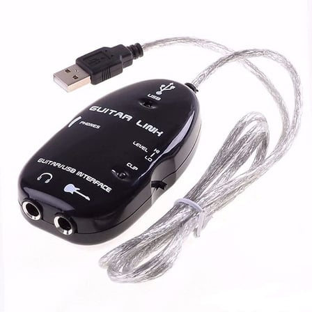 Al-4672 USB Gitar Guitar Link Kablosu Çevirici Dönüştürücü