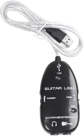 Al-4672 USB Gitar Guitar Link Kablosu Çevirici Dönüştürücü