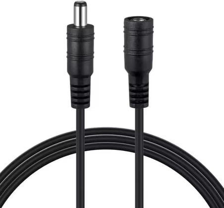 DC Adaptör Uzatma Kablosu 3 Metre 5.5mm x 2.1mm 5 Amper Dişi Erkek Modem Uzatma 4384