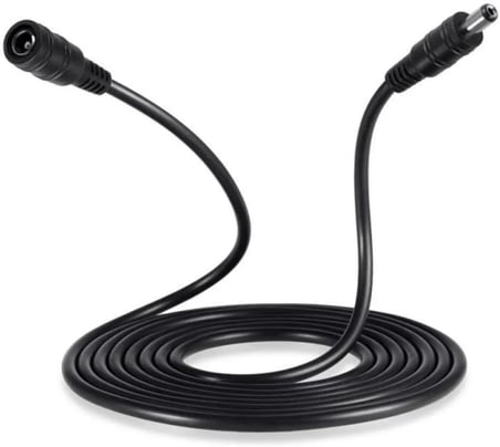 DC Adaptör Uzatma Kablosu 3 Metre 5.5mm x 2.1mm 5 Amper Dişi Erkek Modem Uzatma 4384
