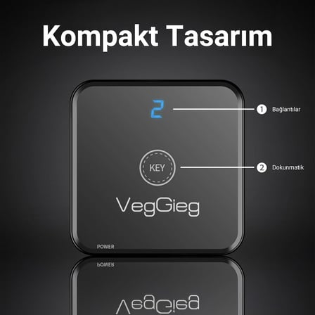 1 Giriş 2 Çıkış / 2 Giriş 1 Çıkış Çift Yönlü 4K HDMI 2.0 Switch