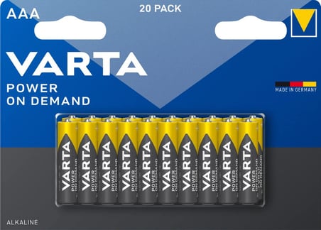 POWER ON DEMAND AAA BLI 20 Adet