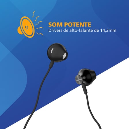TAUE101BK Mikrofonlu Kulakiçi Kulaklık 3.5mm jack girişli