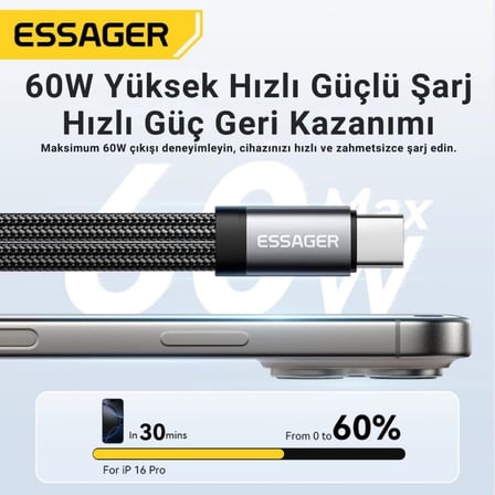 60W Şarj 2in1 Type-C to Aux Dönüştürücü Çevirici Hızlı Şarj +3.5mm Kulaklık Çıkışı, Hifi Ses ve Hızlı Şarj Adaptörü