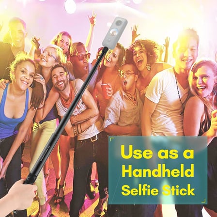 GA35 Insta360 ONE X/ONE/EVO için 28-110 CM Monopod İstenilen Ebatta Kilitlenebilir Alüminyum Kasa