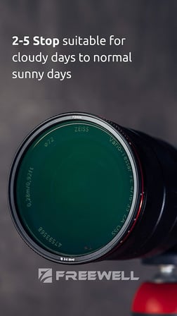 82 mm dişli sert tutuş değişken ND filtre standart etiket 2 ila 5 durdurma