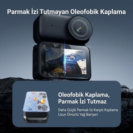 DJI Osmo Nano ile Uyumlu Temperli Cam Koruyucu