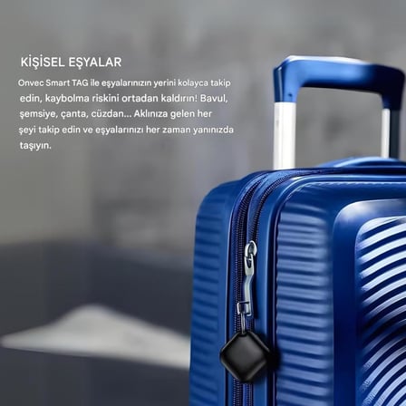 Smart Tag Siyah (Apple Uyumlu)