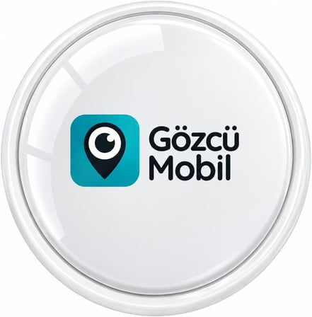 Gözcü Mobil Ios Android Uyumlu Airtag 10/30 Ay Batarya Ömrü Anlık Geçmişe Dönük Konum Gps Araç Motor Çocuk Akıllı Takip Cihazı (Mini)