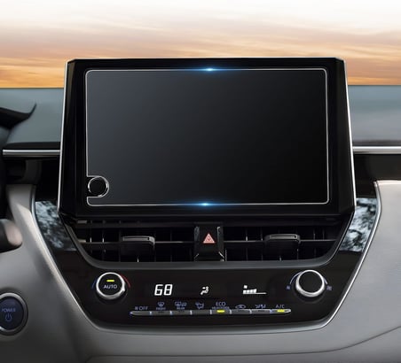 Toyota ile uyumlu Corolla Dream Paket 2023-2026 Model 8 inç Multimedya 9H Nano Ekran Koruyucu