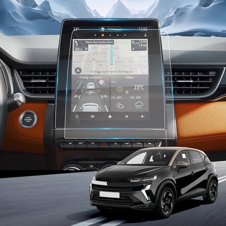 Renault Captur ile Uyumlu 2024 2025 2026 Model 10.4 inç Multimedya Navigasyon 9H Nano Ekran Koruyucu