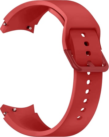 Galaxy Watch 7/6/5/4/FE Serisi (40mm/44mm), Watch 6/4 Classic (47mm/43mm/42mm) ve Galaxy Watch 5 Pro (45mm) İçin Konforlu ve Yumuşak 20mm Kavisli Silikon Kordon
