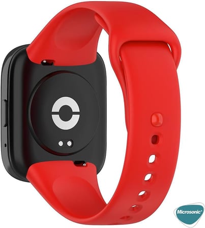 Xiaomi Redmi Watch 3 Active Kordon, Silicone Sport Band (Xiaomi Redmi Watch 3 Active ile Uyumlu Kordon, Akıllı Saat Kayışı)