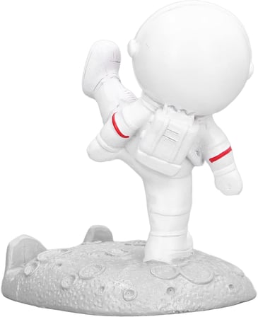 Astronot Cep Telefonu Tutucu, Evrensel Reçine Astronot Tablet Cep Telefonu Tutucu, Tüm Cep Telefonu, Tablet Ve Diğer Ekran Modelleri İçin Uygundur (Açik)