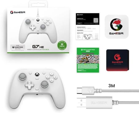 controller g7 HE wired white Xbox