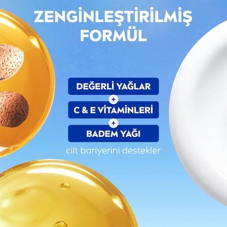 Creme Soft Kremsi Dokunuş Banyo Ve Duş Jeli 750 ml, Vücut Nemlendirici, Badem Yağı, Pürüzsüz Cilt