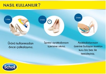 Koku Giderici Ve Terleme Önleyici Ayak + Ayakkabı Bakım Spreyi