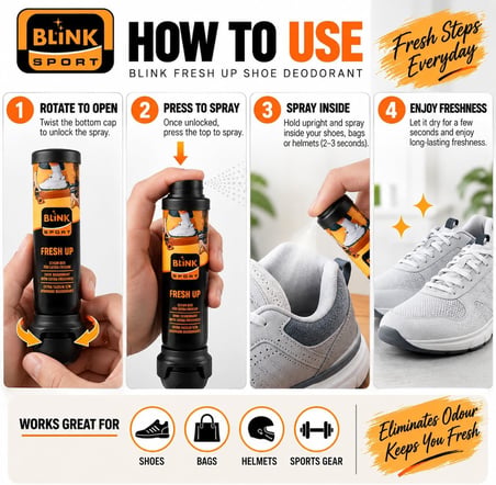 Blink Fresh Up Ayakkabı deodorantı - 100 ml