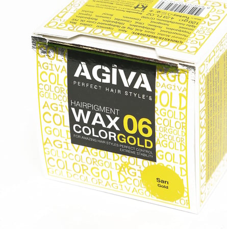 Bizzico Agıva Renkli Color Wax 120 gr 06 Sarı