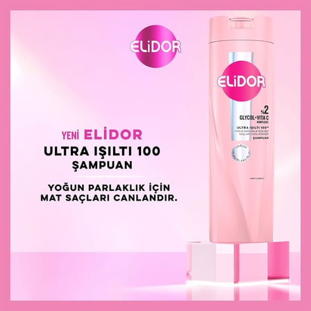 Ultra Işıltı 100 Şampuan 400 ml