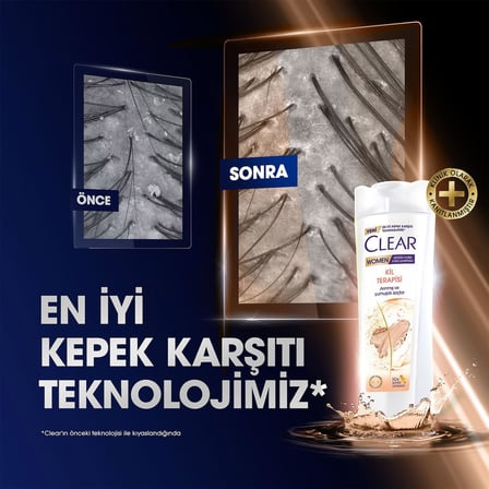 Women Kil Terapisi Arınmış ve Yumuşak Saçlar Kepeğe Karşı Etkili Şampuan 350 ml
