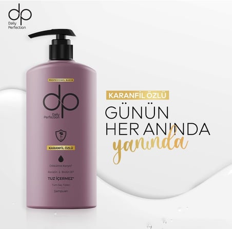 Daily Perfection Karanfil Özlü 500 Ml Tuzsuz Şampuan