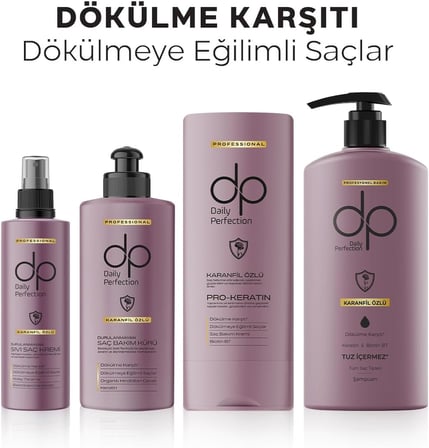 Daily Perfection Karanfil Özlü 500 Ml Tuzsuz Şampuan