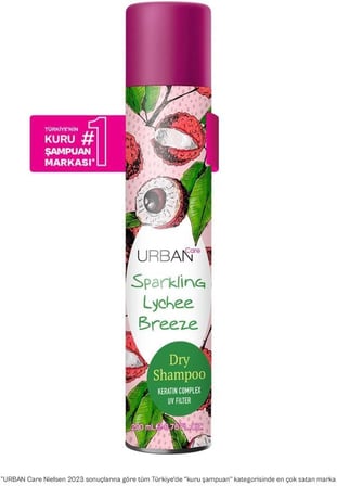 Sparkling Lychee Breezee Hacimlendirici Kuru Şampuan UV Korumalı 200ml