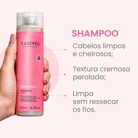 CADIVEU ESSENTIALS GLAMOUR ŞAMPUAN 250ML