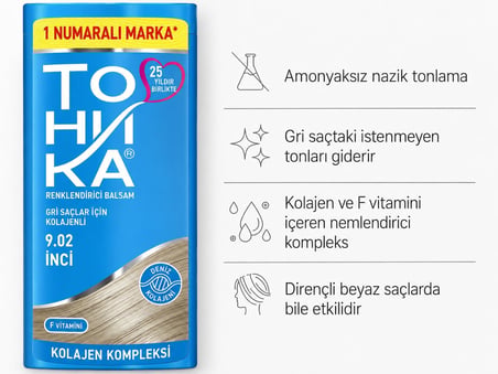 Renk Veren Saç Balsamı 9.02 İnci Balsam 150 ml