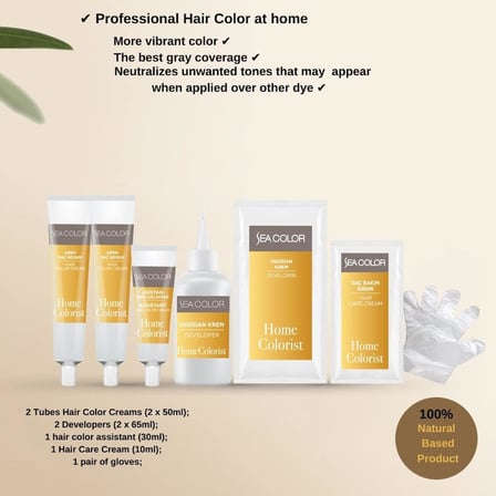 Home Colorist Set Saç Boyası 6.7 Kakao Kumral Cocoa Brown