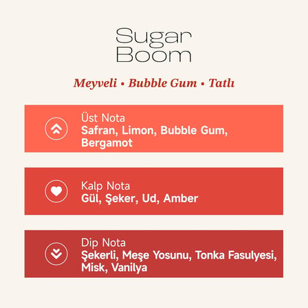MAD Sugar Boom Kadın Parfümü Extrait de Parfum 50 ml – Safran,Gül