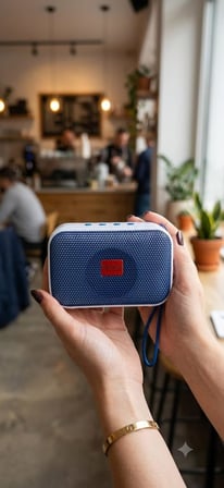 Bluetooth Hoparlör Speaker LED Işıklı USB ve Hafıza Kartı Destekli Telefon Standlı Taşınabilir Tam Bir FİYAT PERFORMANS ÜRÜNÜ kaybetseniz üzülmeyeceğiniz hediyelik ürün (ÖN PANEL MAVİ)