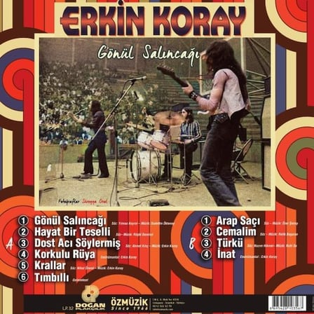 Erkin Koray - Gönül Salıncağı (Siyah Plak)