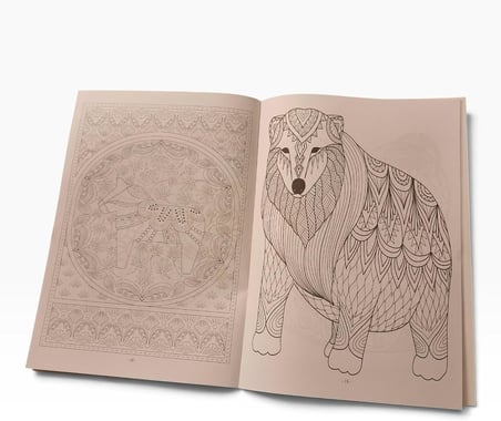 Yetişkinler için Mandala Boyama Kitabı 2