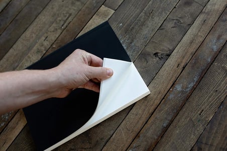 400 Geri Dönüşümlü Toned Gray Eskiz Defteri Softcover - P481-107-4, 56 Yaprak, 20 x 25 cm, 89 g/m², Gri