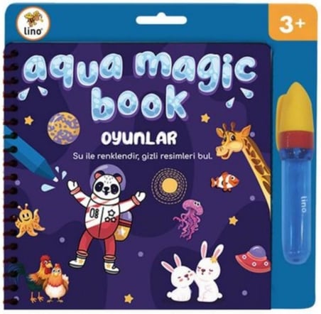 LİNO AQUA MAGİC BOOK OYUNLAR (SİHİRLİ BOYAMA KİTABI)