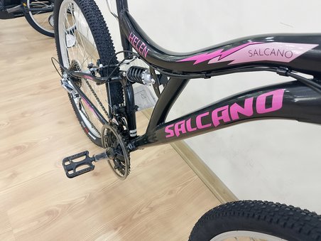 Salcano Helen 26 Jant V-Fren Mat Siyah Pembe Pembe Dağ Bisikleti