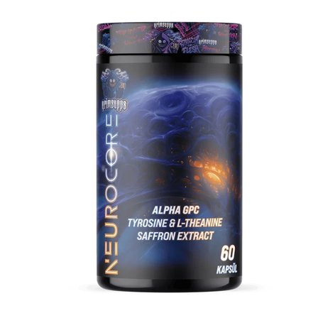 Grimsupps Neurocore Nootropik Kompleks - Alpha GPC ve L-Tirozin Odak Takviyesi (60 Kapsül)