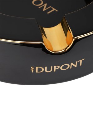 S.T. Dupont Siyah Gold Porselen Üçlü Puro Küllüğü 6737